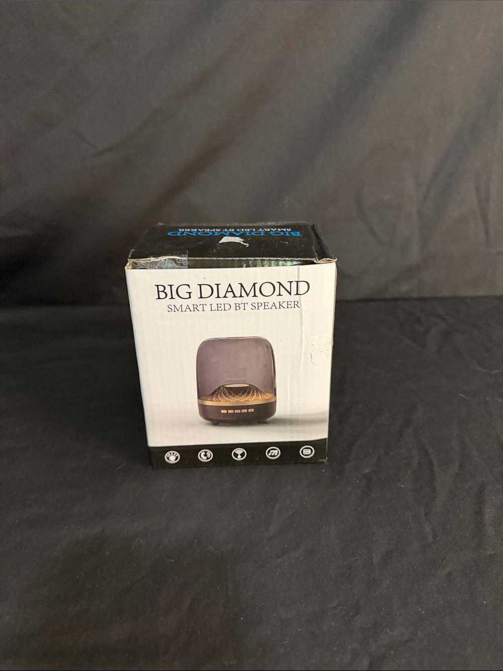 Diamond Supply Co. Smart LED Bluetooth Portable Speaker - Brown